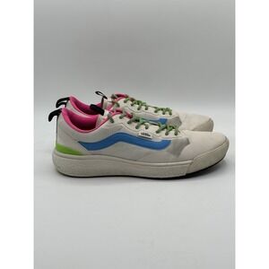Vans Ultrarange EXO Neon Green/ Pink/ Blue/ White Shoes Womens 9/Mens 7.5